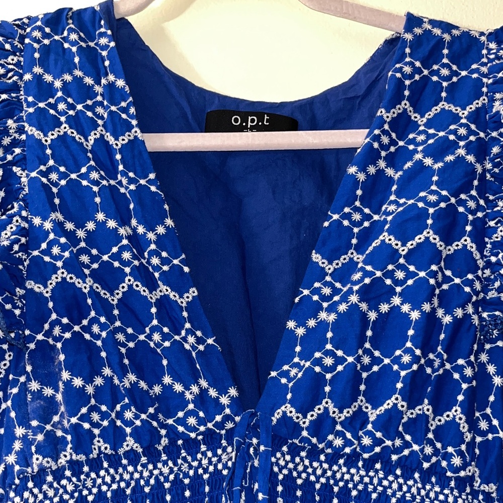 o.p.t. Jardin Blue Patterned Maxi Dress - Picture 6 of 10